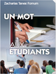 Un mot aux étudiants